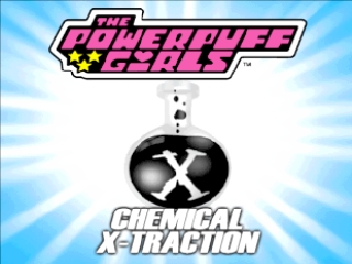 Powerpuff Girls, The - Chemical X-Traction (USA) Title Screen